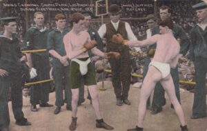 Boxing Carnival, Chutes Park, Los Angeles, During  Fleet Week April 18-25 1908