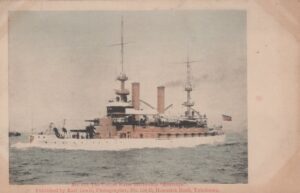 No 572  The United States battleship Kearsarge
