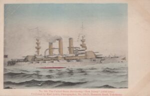 No. 590  The United States Battleship New Jersey