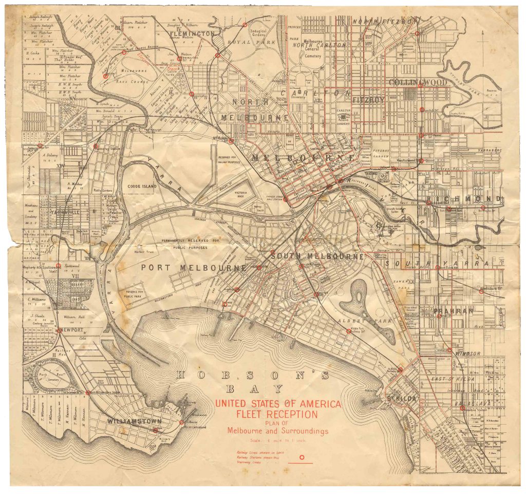 Melbourne-City Map