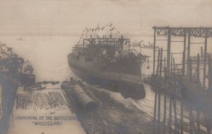 Launching of the Mississippi