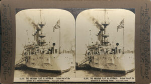 Rose Stereographs - Visit of the American Fleet 1908