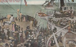 Visiting the Ships at Seattle, Washington May 27, 1908
