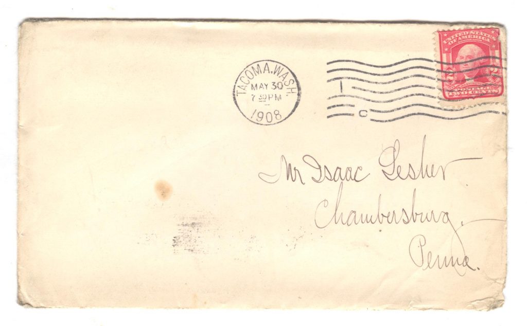 Tacoma Letter Cover 001