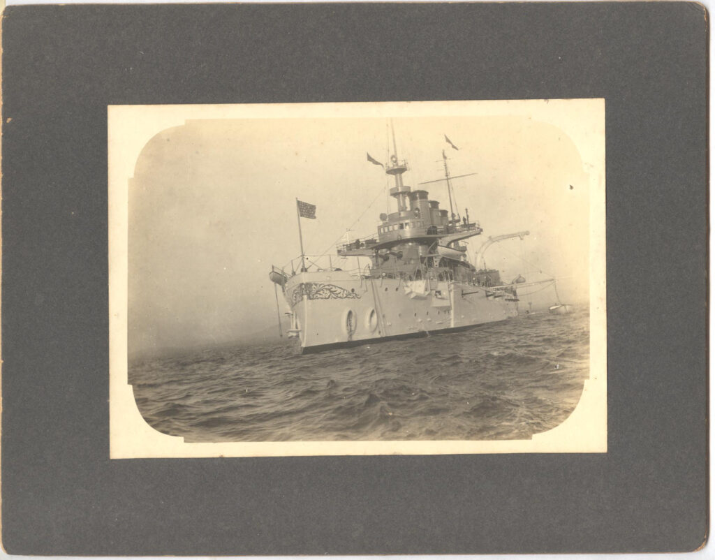USS Georgina at Anchor - San Diego