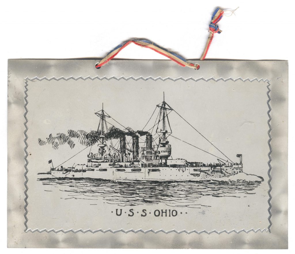USS Ohio - Wall Plaque - Front 001