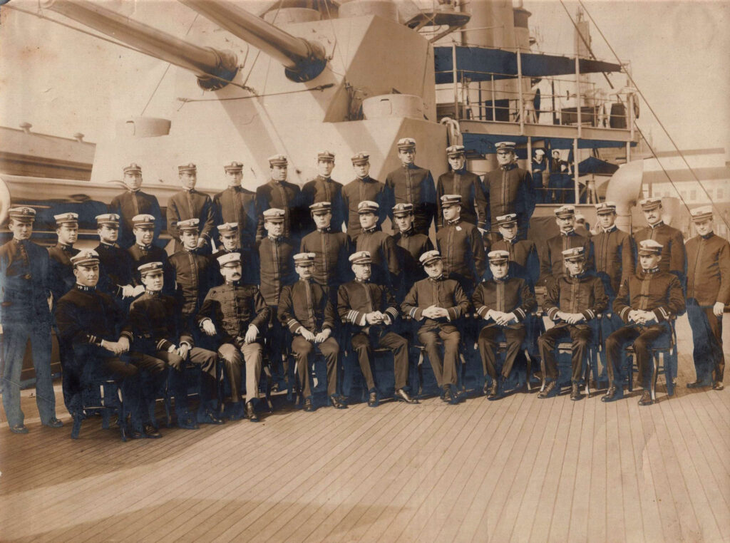 USS_Nebraska Officers 1907