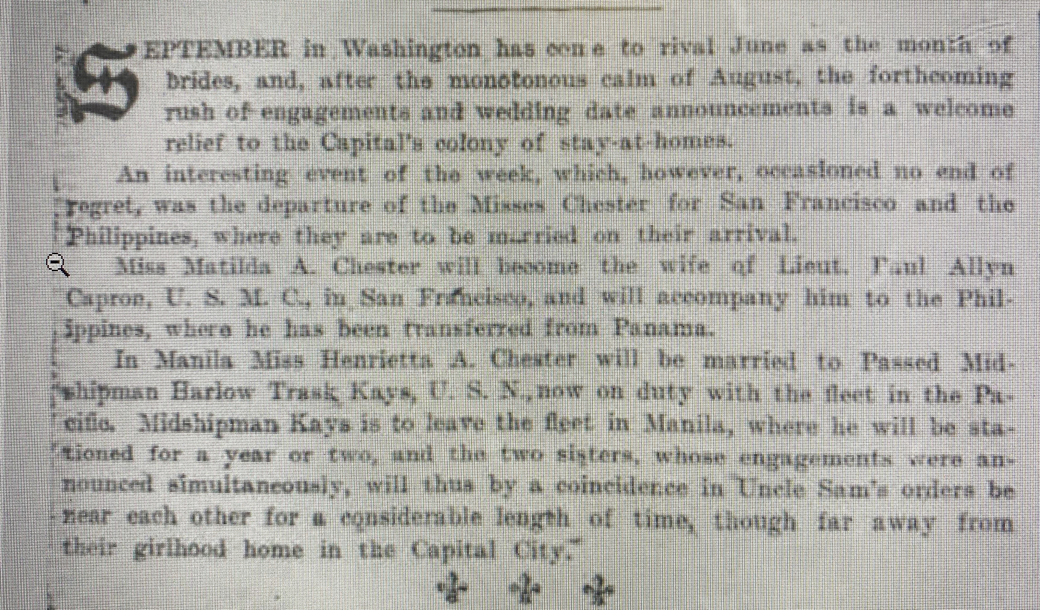 Wash Times September 6 1908