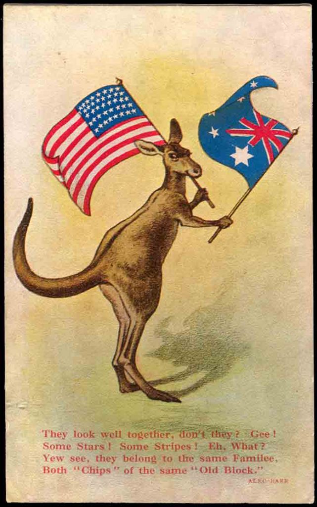 Australia-Kangaroom-Flags