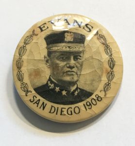 Button - Admiral Evans - San Diego 1908