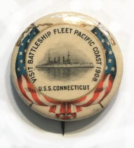 Visit Battleship Fleet Pacific Coast 1908 - USS Connecticut