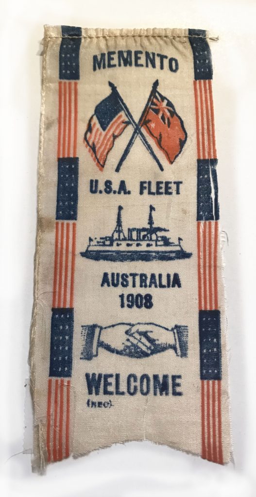 Memento U.S.A. Fleet - Australia 1908 - WELCOME