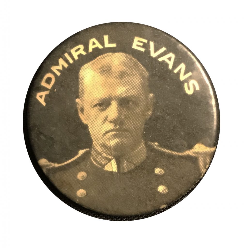 Admiral Evans Button